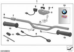 Heated handlebar grips