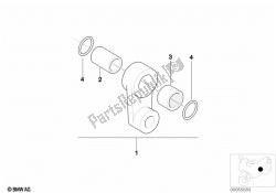 achterste zwenkarm radius staaf