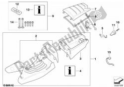 Single seat with luggage bin