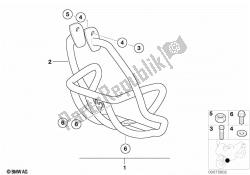 Engine protection bar