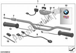 Heated handlebar grips