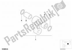 Rear swing arm radius rod