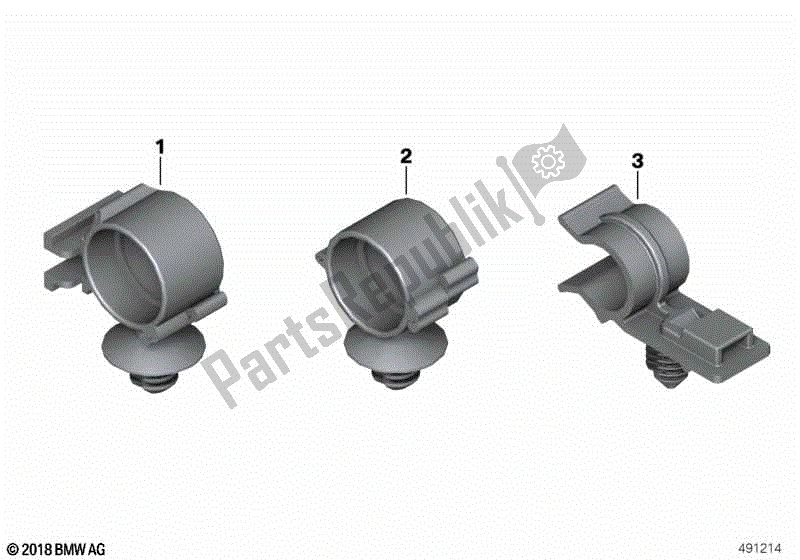 Todas las partes para Soporte Del Cable de BMW F 650 GS Twin K 72 2008 - 2012