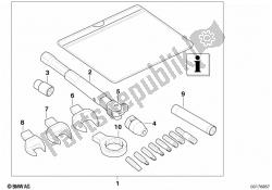 herramienta de coche, kit de servicio