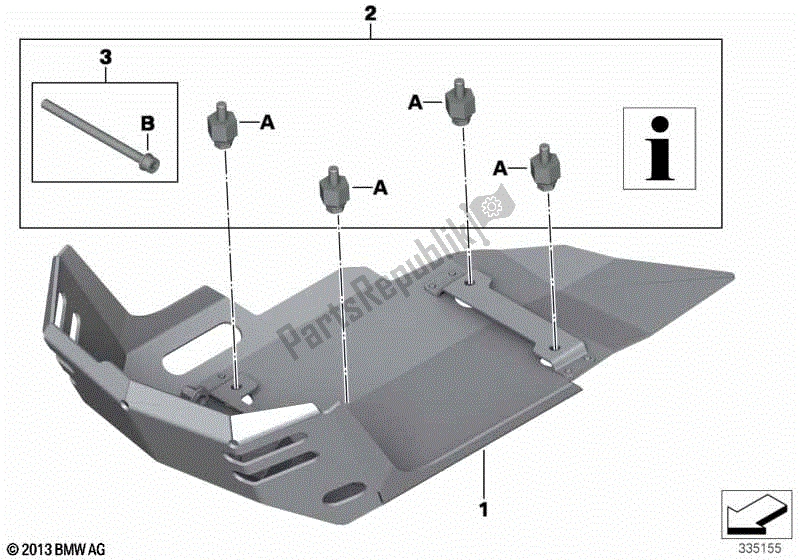 Todas las partes para Defensa Del Motor, De Aluminio, Grande de BMW F 650 GS Twin K 72 2008 - 2012