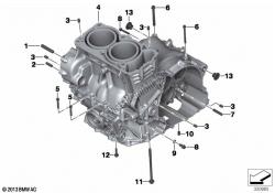 ENGINE HOUSING MOUNTING PARTS