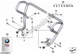 Engine protection bar