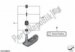 RDC sensor for front wheel