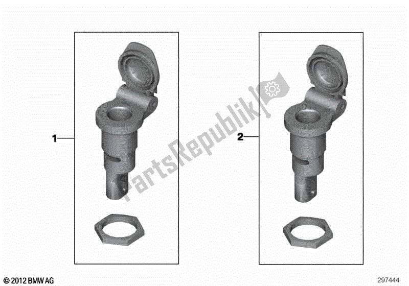 Toutes les pièces pour le Douilles du BMW F 650 GS Twin K 72 2008 - 2012