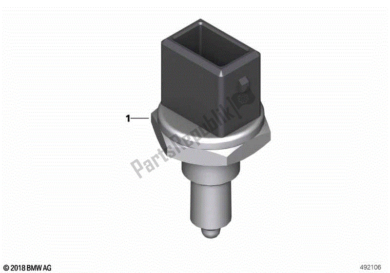 Todas las partes para Sensor De Temperatura Refrigerante / Aceite de BMW F 650 GS Twin K 72 2008 - 2012