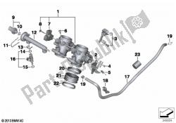 boîtier de papillon assy