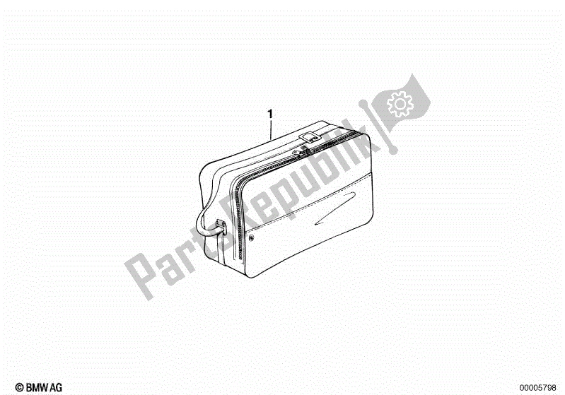 Todas las partes para Bolsa Para Baúl de BMW F 650 ST  E 169 1996 - 2000