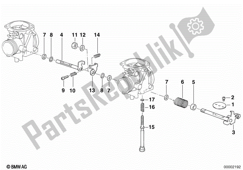 Todas las partes para Carburador-acelerador de BMW F 650 ST  E 169 1996 - 2000