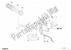 Handbrake lever