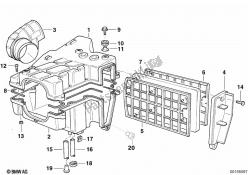 INTAKE SILENCER / FILTER CARTRIDGE INTAKE SILENCER / FILTER CARTRIDGE