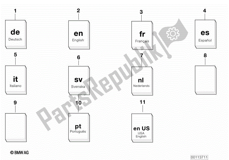 Todas las partes para Manuales De Reparación de BMW F 650 ST  E 169 1996 - 2000