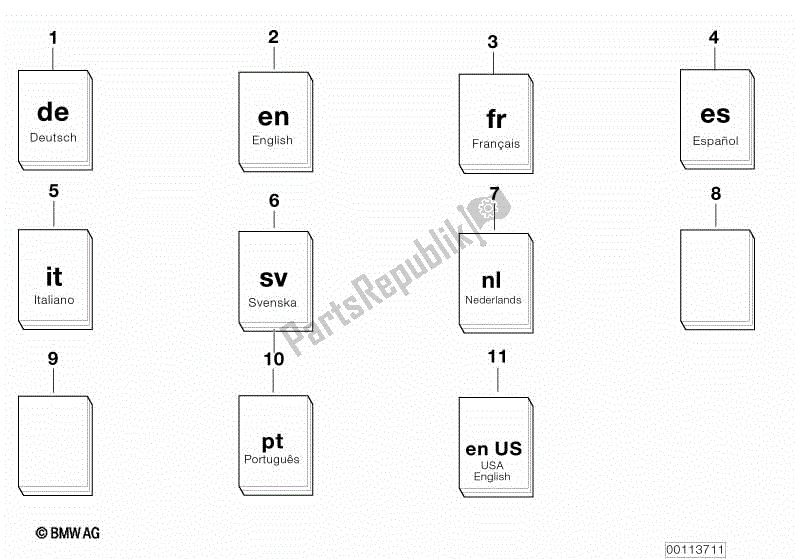 Todas las partes para Reparación / Servicio / Mantenimiento Específico Del Automóvil. De BMW F 650 ST  E 169 1996 - 2000