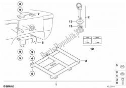 juego de piezas de montaje f topcase