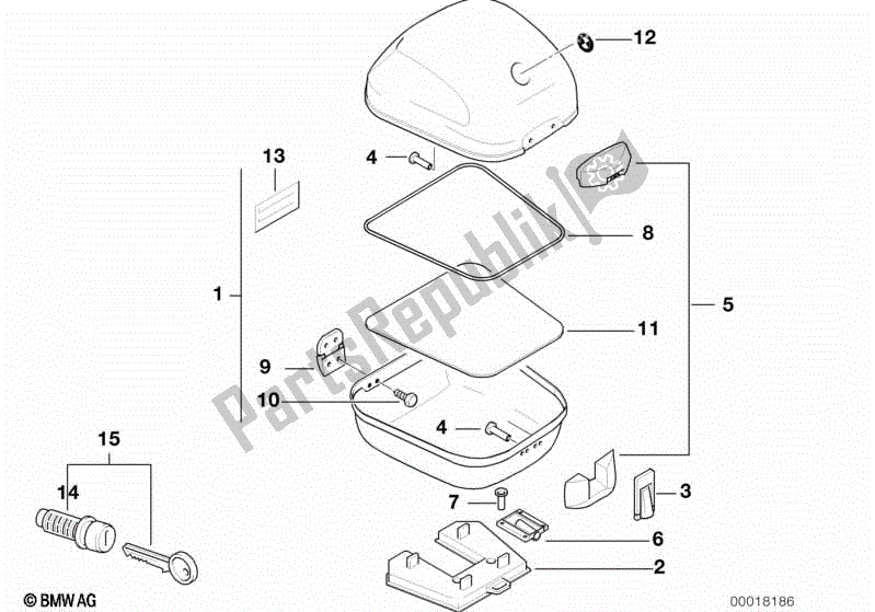 Todas las partes para Primer Caso de BMW F 650 ST  E 169 1996 - 2000