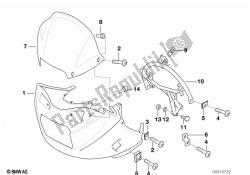 parte superiore del pannello di rivestimento