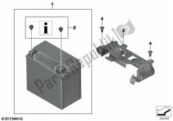 batterie avec support