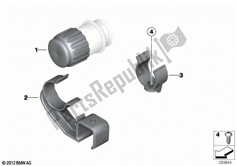 Todas las partes para Tapa Para Enchufe De Diagnóstico de BMW F 700 GS K 70 2012 - 2016