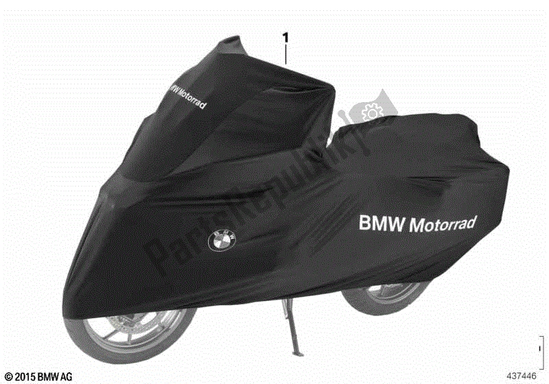 Todas las partes para Cubierta Interior de BMW F 700 GS K 70 2012 - 2016