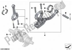 Crankshaft/Connecting rod/Mounting parts