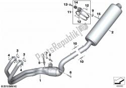 EXHAUST SYSTEM PARTS WITH MOUNTS