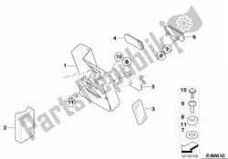 License plate bracket US / reflectors