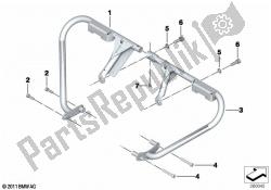 barre de protection, pièces de montage, autorités