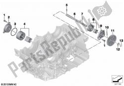 SINGLE PARTS FOR OIL PUMP