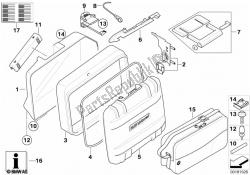 Single parts, Vario case