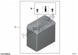 Auxiliary battery, special-purpose veh.