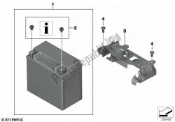 batterie avec support