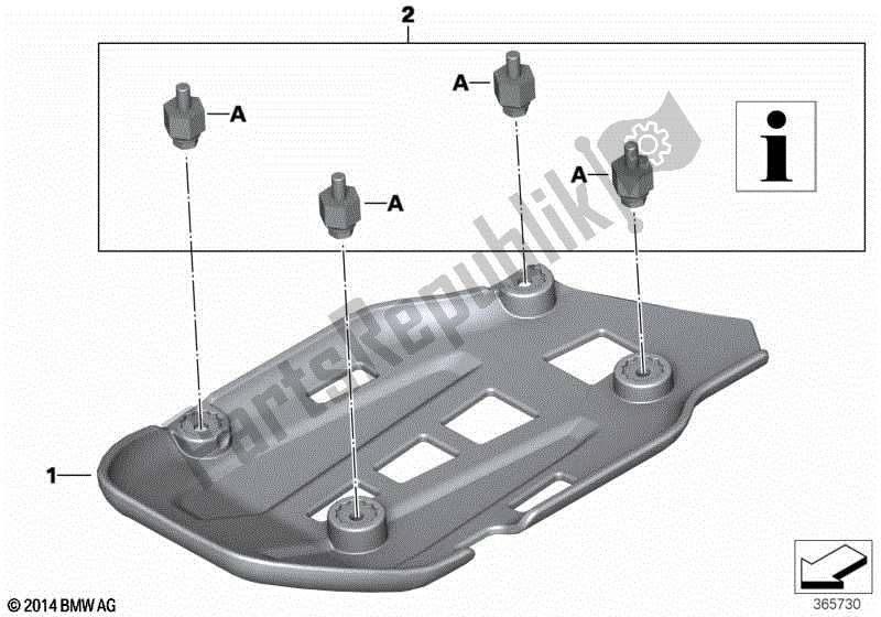 Todas las partes para Protección Del Motor, De Plástico de BMW F 700 GS K 70 2016 - 2018