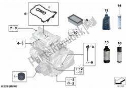 huile moteur / service d'entretien