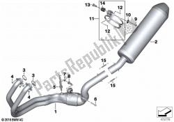 EXHAUST SYSTEM PARTS WITH MOUNTS