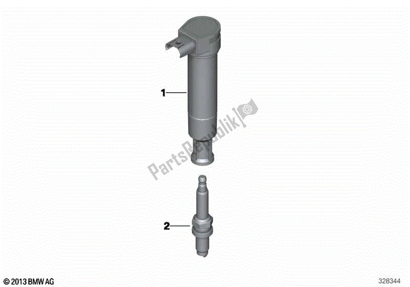 Todas las partes para Bobina De Encendido / Bujía de BMW F 700 GS K 70 2016 - 2018