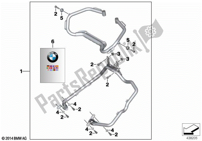 Todas las partes para Juego De Estuches, Estuches Vario de BMW F 700 GS K 70 2016 - 2018