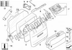 Single parts, Vario case