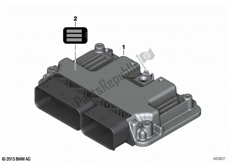 Todas las partes para Unidad De Control de BMW F 750 GS K 80 2018 - 2021