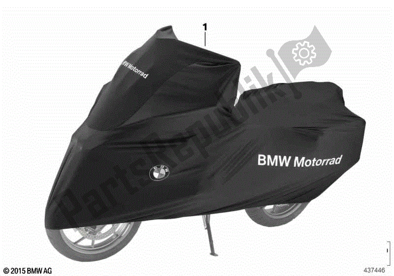 Todas las partes para Cubierta Interior de BMW F 750 GS K 80 2018 - 2021