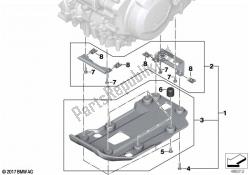 protección del motor, de plástico