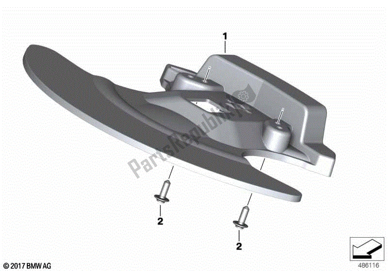 Todas las partes para Cubierta De Protección De La Horquilla de BMW F 750 GS K 80 2018 - 2021