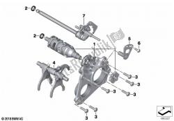 Inside shift-control components