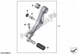 Shift lever, adjustable