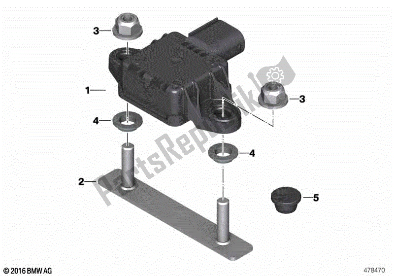 Todas las partes para Sensor De Velocidad de BMW F 750 GS K 80 2018 - 2021