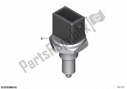 Temperature sensor coolant / oil