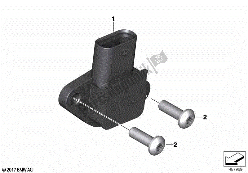 Todas las partes para Sensor De Transmisión de BMW F 750 GS K 80 2018 - 2021